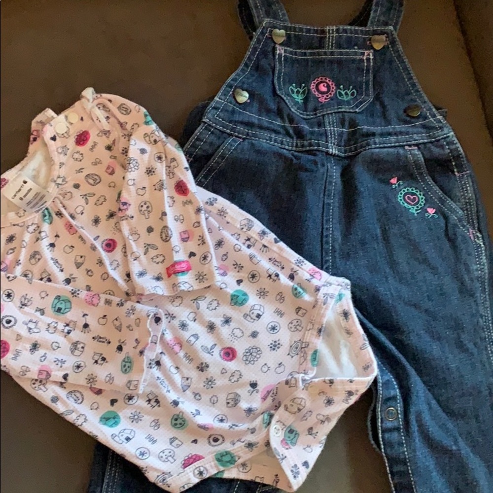 Baby overalls set
